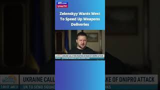 Zelenskyy Tells West to Speed Up Weapons Delivery After Dnipro Attack - NTD Good Morning