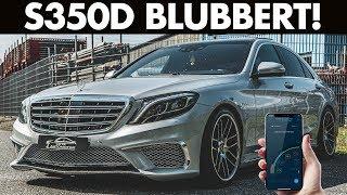 Brutaler V8 Sound im Mercedes S350D | Soundmodul von Cete Automotive