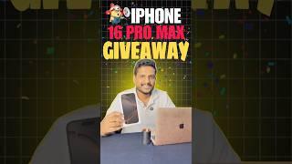 Iphone 16 pro max ka giveaway agya 