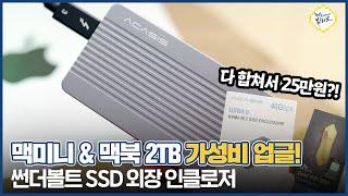 맥북, 맥미니 2TB SSD 용량 업그레이드 저렴하게 하는 방법! SK하이닉스 P31 대란 내돈내산 구매기