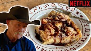 The Dessert I Made On Netflix's BBQ Showdown | Beer Bread Pudding with Chocolate Sauce