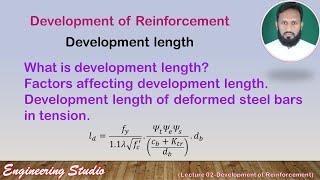 2-secrets of development of reinforcement| factor effecting the development length