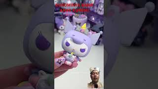 KUROMI BAWA ANAK KUROMU #kawaii #unboxing #kuromi #mymelody