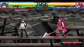 NICK54222 MUGEN: Homura Akemi (me) VS Kyoko Sakura