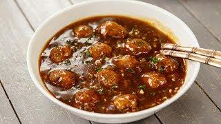 Veg Manchurian Gravy Restaurant Style Vegetable Wet Recipe - CookingShooking