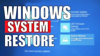 HOW TO RESTORE WINDOWS 10 TO EARLIER DATE