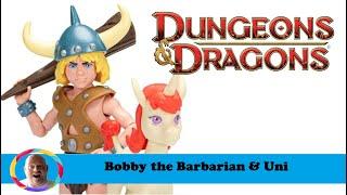 Hasbro Dungeons & Dragons Bobby the Barbarian & Uni Figure Review #dnd