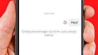 Cannot Send Message Due to this user's Privacy Settings | Tiktok | MX Takatak
