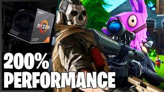 Como melhorar o FPS em JOGOS no seu PC GAMER (RYZEN  2200G, 3200G 4650G, 5600G, 5700G e ATHLON)