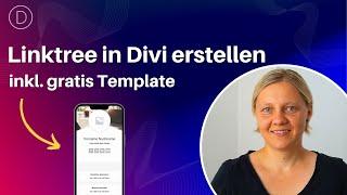 Linktree (Linkbaum) mit Divi erstellen, inkl. DSGVO freundliches Tracking und GRATIS Divi Template 