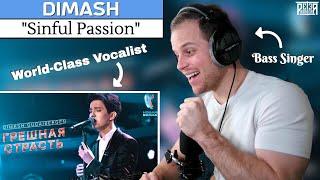 Professional Singer Reaction & Vocal ANALYSIS - Dimash | "Sinful Passion" (Грешная страсть)