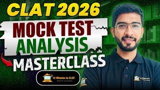 CLAT 2026: How to Analyze a Mock Test? I Step-by-Step Guide I Keshav Malpani