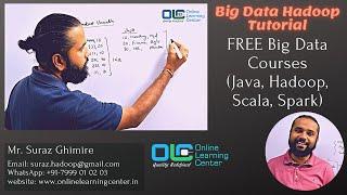 We Provide FREE Courses on Java, Hadoop, Scala, Spark | Data Engineering |@OnlineLearningCenterIndia
