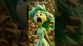 Bees ATTACKED Disgust and Envy! | Inside Out 2 (Cartoon Animation)