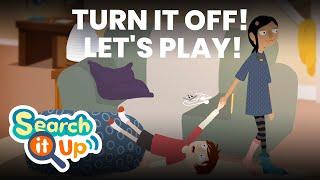 Turn It Off! Let's Play! | Search It Up! (S1E14) | FULL EPISODE | Da Vinci