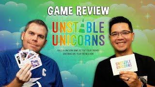 Review of Unstable Unicorns - Magical Unicorn Collecting Card Game