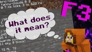 F3 Menu Explained | Minecraft Rundown