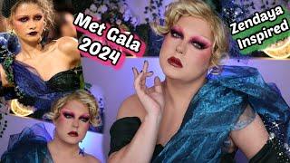 Dramatic DRAG makeup tutorial | Zendaya Met Gala 2024