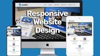 Build A Responsive Website with HTML5, CSS3 & Bootstrap 4