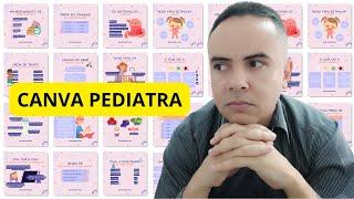 CANVA PARA PEDIATRAS | PACK CANVA PARA PEDIATRAS | CANVA PEDIATRA | PEDIATRIA PACK CANVA |PEDIATRIA