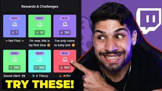 Irresistible Channel Points! Try This To Get Your Twitch Chat Active!