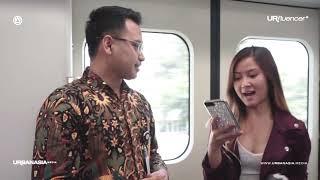 urVlog: Nyobain LRT Bareng Gabriella Larasati @gabriellalarasati #LRTJakarta
