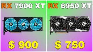 RX 7900 XT vs RX 6950 XT. 4K Gaming Test