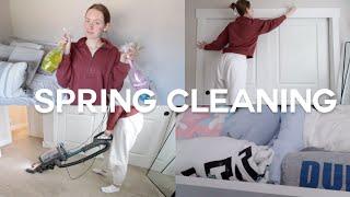 ULTIMATE spring deep clean with me 2022  *lots of bedroom cleaning motivation