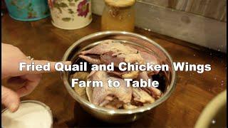 Quail for Dinner Farm to Table! Sweet Briar Farm Kitchen