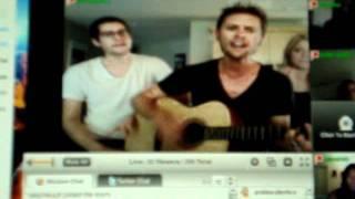 Grab Your Shoes - Andrew Allen live on Stickam