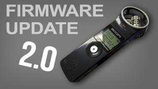 HOW TO: Zoom H1 Firmware Update - 2.0 Tutorial - Knoptop