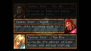 Suikoden I - Stars of Destiny and Credits