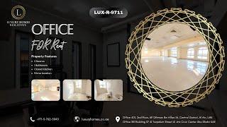 Full Office Floor for Rent in Al Rubainah | Central District | Prime Location | LUX-R-9711