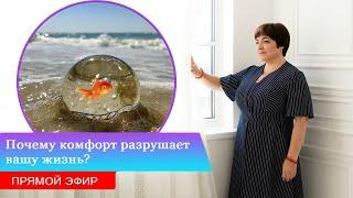 Почему комфорт разрушает вашу жизнь? | Прямой эфир