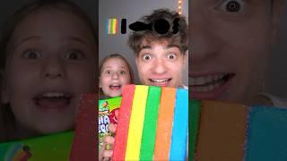 Sour Candy Emoji Challenge With My Little Sister! 