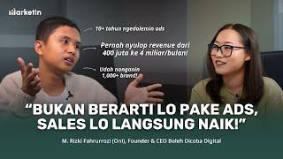 Ngobrolin Cuan dari Ads: Ini tuh Bukan Magic tapi Logic!