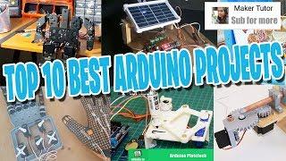 Top 10  Best Arduino Projects - Maker Tutor