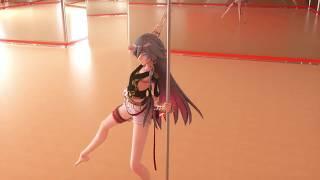 [MMD] Haku beautiful pole dance