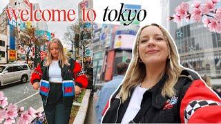 HELLO, TOKYO! 5 star hotel room tour, shibuya scramble, our first bullet train 