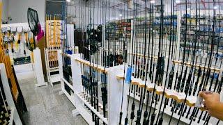 Tour at the Biggest fishing tackle shop/Dubai UAE