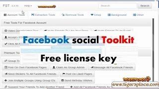 Toolkit For Facebook License Key 2018 | (Facebook Social Toolkit سيريال)