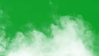 Футаж дым на зелёном фоне Хромакей