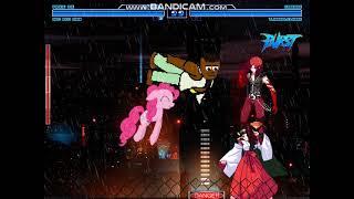 MUGEN Request: Pinkie Pie & Dee Bee Kaw Vs Carmine & Maori Kasuga