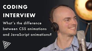 What's the difference between CSS animations and JavaScript animations? ft Bruno Simon | Prismic