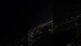 beautiful view of Jeddah city from saudia airline.