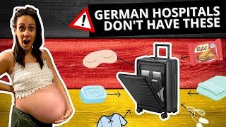 What to Pack (AND NOT PACK) in Your Hospital Bag When Giving Birth in Germany | LEVEL8 Luggage