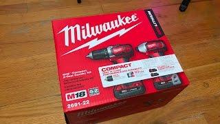 Milwaukee M18 Compact 2-Tool Combo Kit