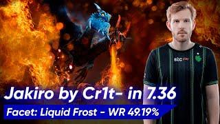 Cr1t- JAKIRO 7.36 HARD SUPPORT 5 Pos | Dota 2 Pro Gameplay