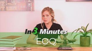 EOQ (Economic Order Quantity) - Supply Chain in 3 minutes