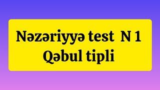 Musiqi məktəblərinə işə qəbul N1 - Test sualları (Miq) 055-716-93-95